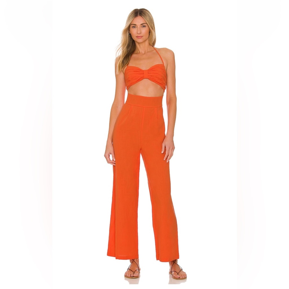 SNDYS BOAT LINEN JUMPSUIT